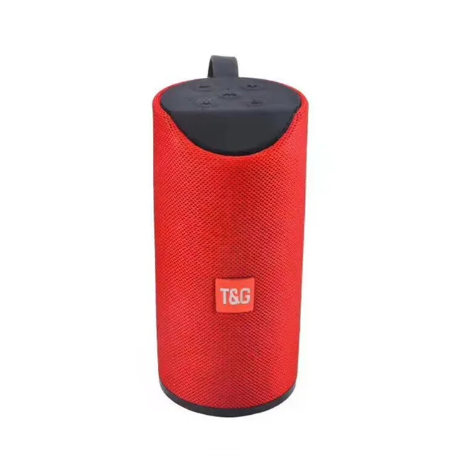 red TG 113, водонепроницаемая Портативная колонка, Bluetooth, музыкальные колонки, акустическая колонка, Ses, sistemi, уличная бум-бокс, саундбар, сабвуфер, FM - Цвет: red