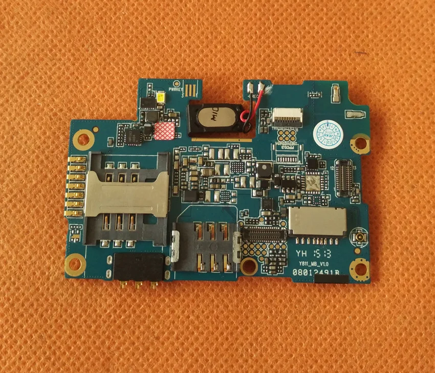 Б/у оригинальная материнская плата 1 ГБ ОЗУ + 8 Гб ПЗУ для Blackview Ultra A6 MTK6582