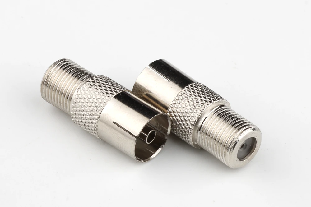 10 PCS Antenna CATV TV FM PAL Female to F Jack RF Coax Adapter | Обустройство дома