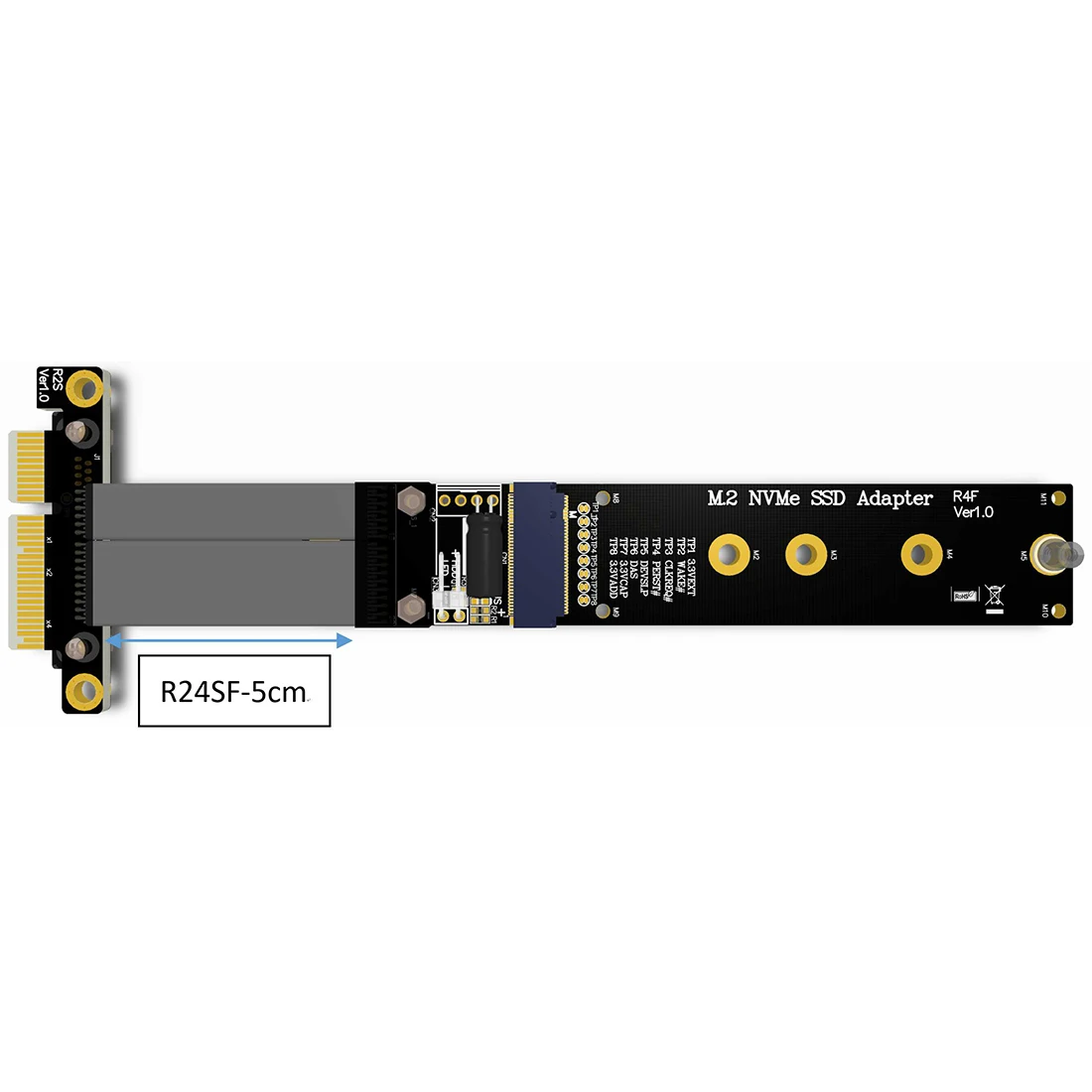 Удлинительный кабель R44S/R24SF M.2 для NVMe SSD карта расширения твердотельного