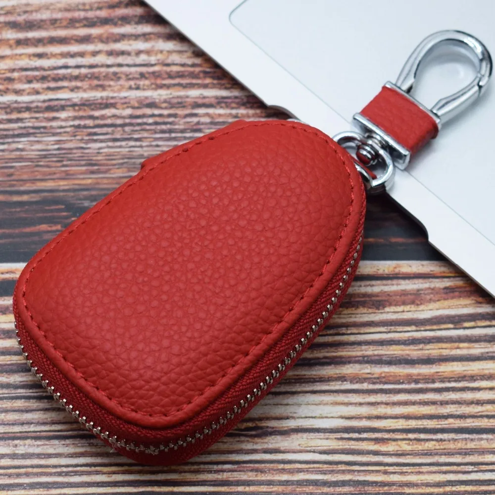 Женский keyschain держатель женские кошельки из натуральной кожи для ключей на