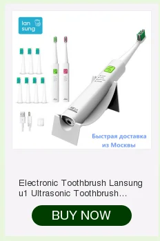 LANSUNG насадки для зубных щеток сменные насадки для электрической зубной щетки для U1 A39 A39plus A1 SN901 SN902 зубная щетка для гигиены полости рта 4