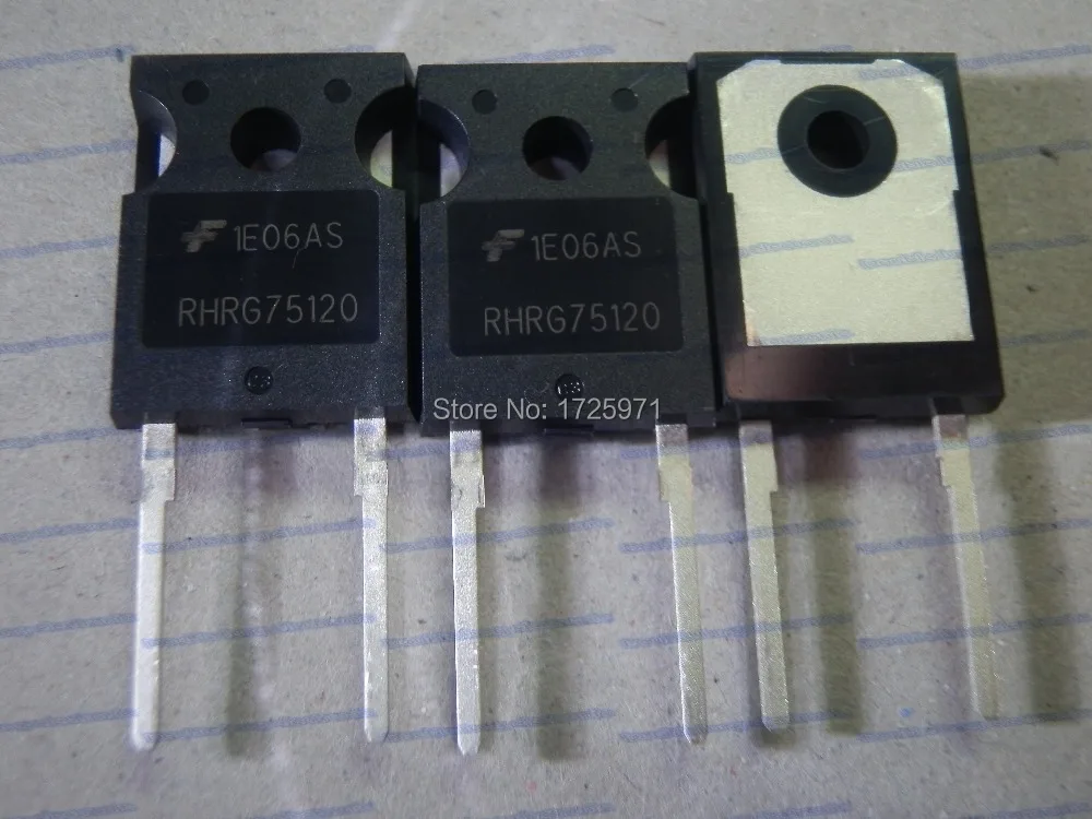 10 шт./лот RHRG75120 75A 1200V DIODE GEN PURP TO247|12 v| |