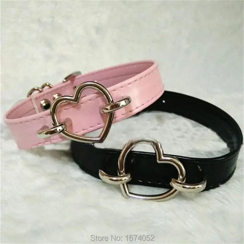 Женское колье чокер ручной работы из искусственной кожи в стиле Харадзюку