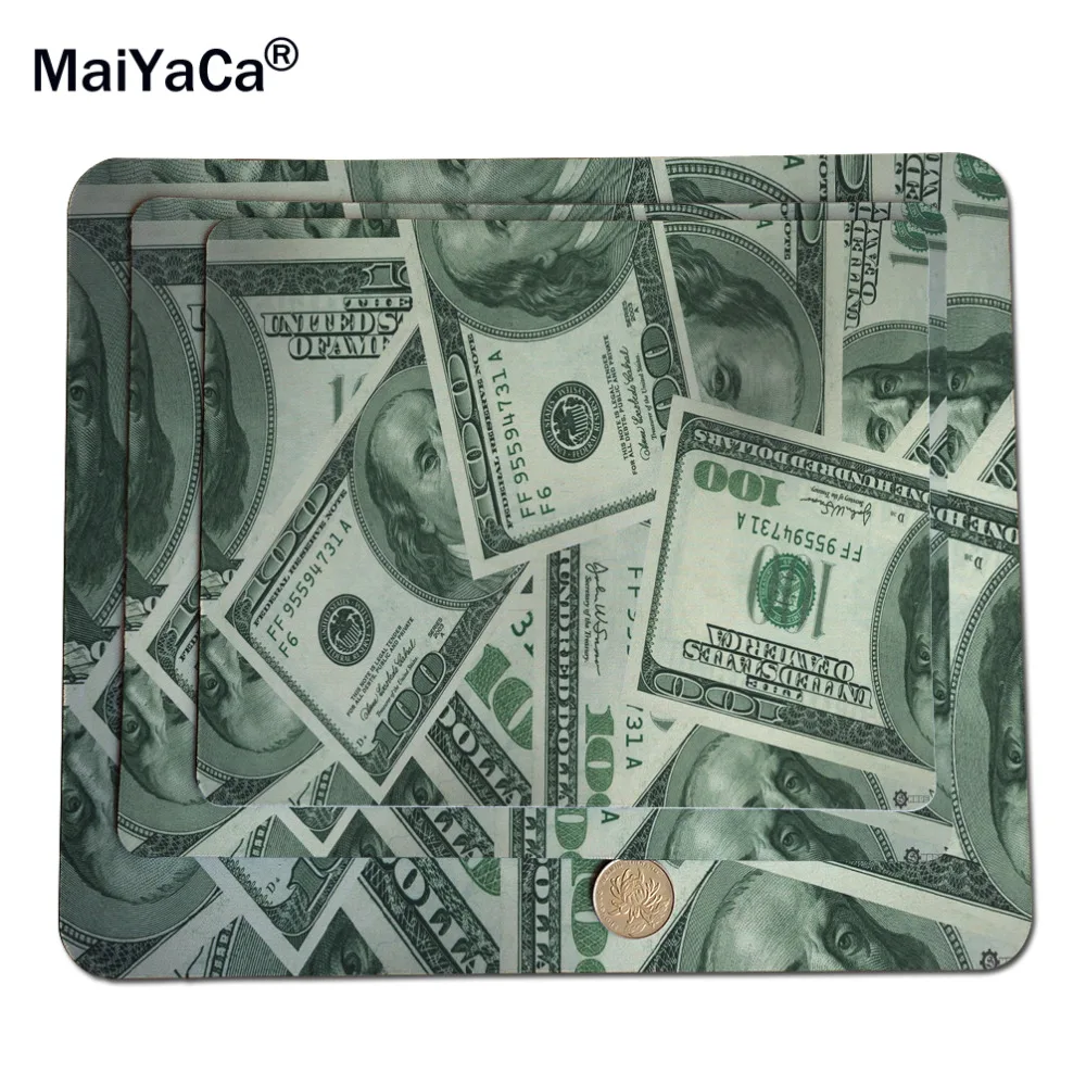 MaiYaCa долларов обои новый Размеры Мышь резиновый прокладку 18*22 см 25*29 замок и не
