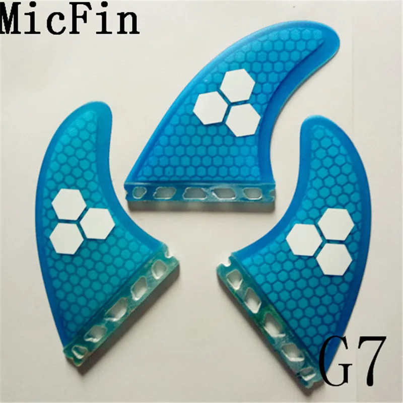 Micfin серфинга плавники Одежда высшего качества стекловолокна соты G5 для
