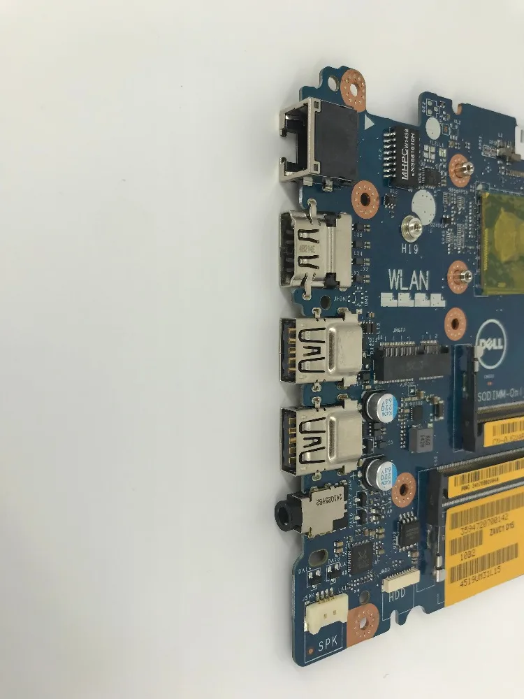 KaiFull CN-0JGW4R JGW4R для Dell Inspiron 5448 5548 Материнская плата ноутбука ZAVC1 LA-B016P rev: 1 0 I3-5005U
