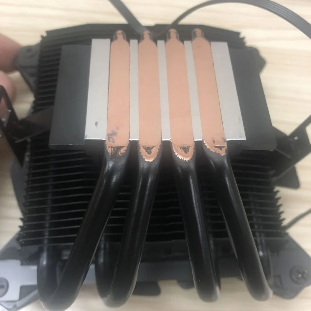 DarkFlash aigo ПК Процессор охлаждающий вентилятор Кулер 4 теплопроводов холодильник Процессор охлаждающий вентилятор радиатора Алюминий радиатора LGA775/1155/1156/1366/AM3/AM4