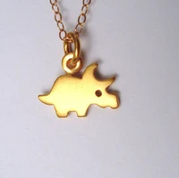 daisies one piece new fashion womens animal necklace triceratops dinosaur necklace pendant necklace