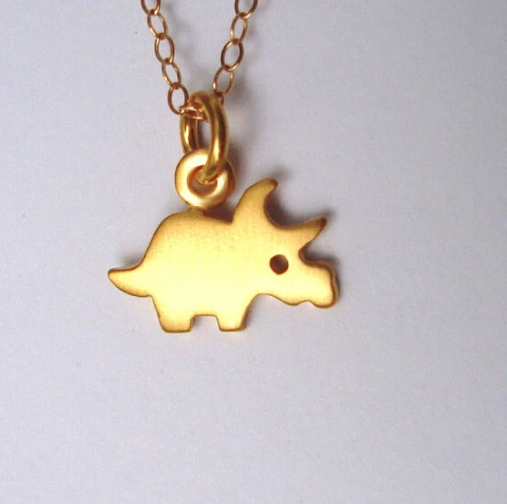 Цепочка с подвеской для женщин ожерелье животными ромашки динозавр