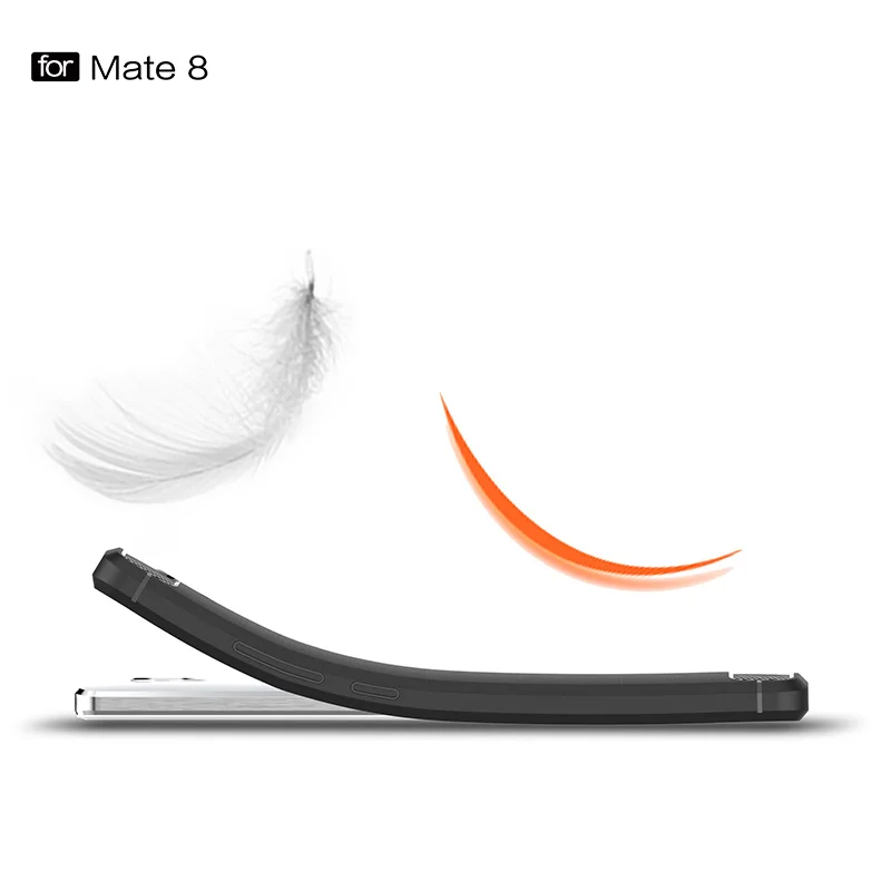 Phone Case for Huawei Mate 8 9 Slim Ultra Thin durable Anti-fingerprint Soft Brushed Cover Shell |