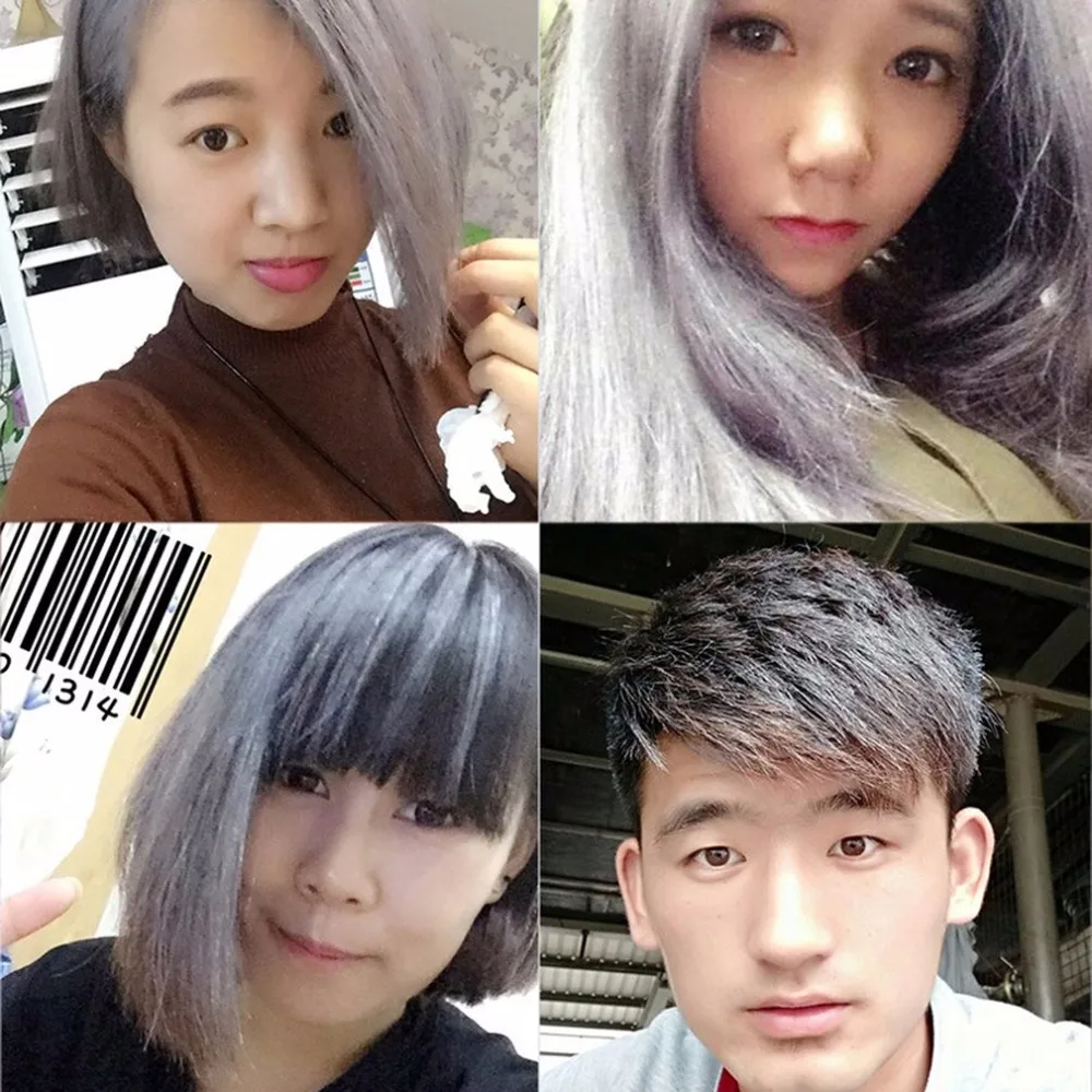 7 цветов модный крем для окрашивания волос укладки одноразовая краска инструмент