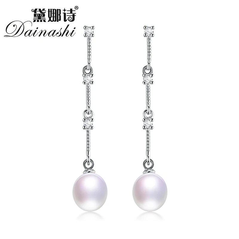 Женские Романтические серьги Dainashi серьги-капли из стерлингового серебра 925 пробы