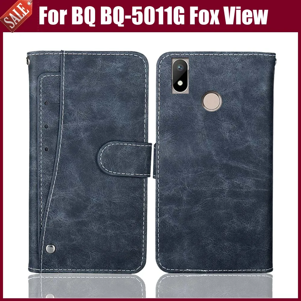 Новый дизайн! Чехол BQ BQ-5011G Fox View роскошный кожаный чехол с откидной крышкой
