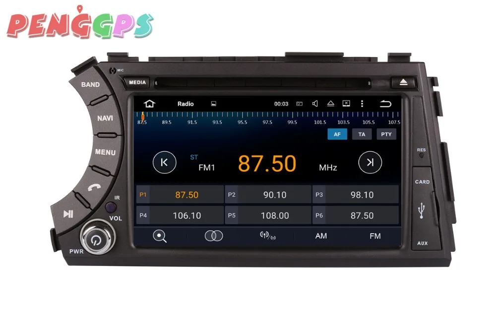Автомобильный gps навигация Android 9 0 DVD радио для SSANGYONG Kyron Actyon Micro Korando 2005 2006