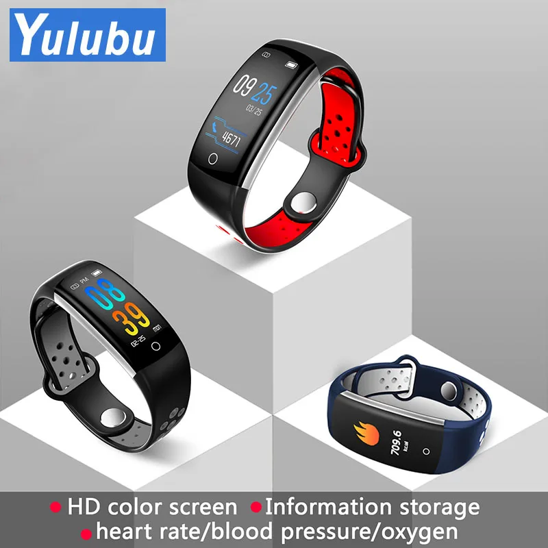 

Смарт-браслет Yulubu Q6, водонепроницаемый, IP68, для Android, IOS