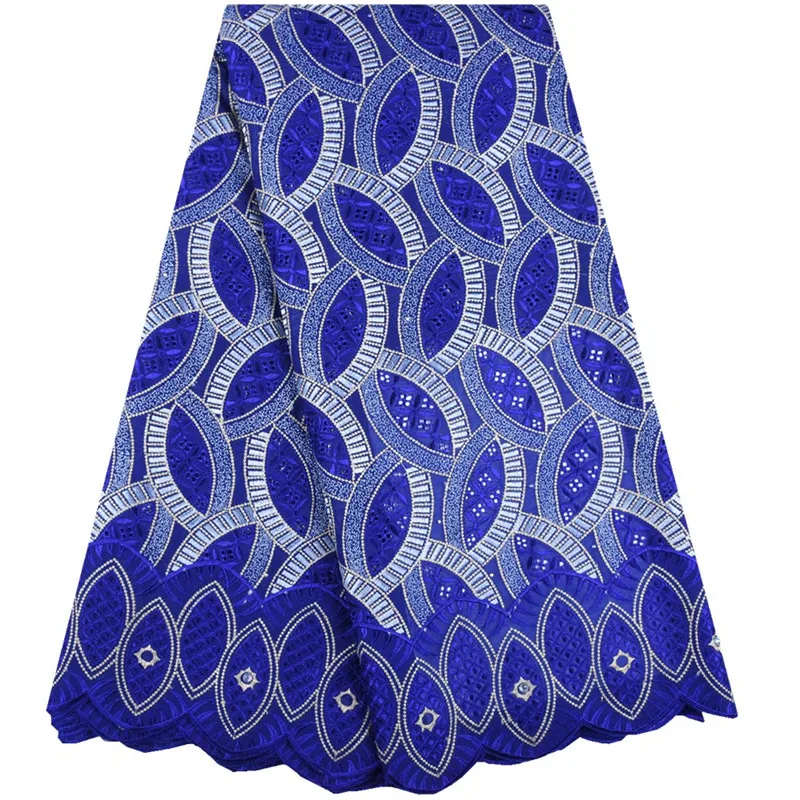 Швейцарская вуаль из 100% хлопка швейцарская кружевная ткань африканская