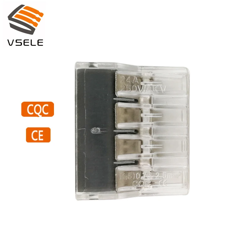 10 шт./лот VSE-108-A разъемы 0 75-773 мм2 8p Тип штекера пружинный зажим мини разъем