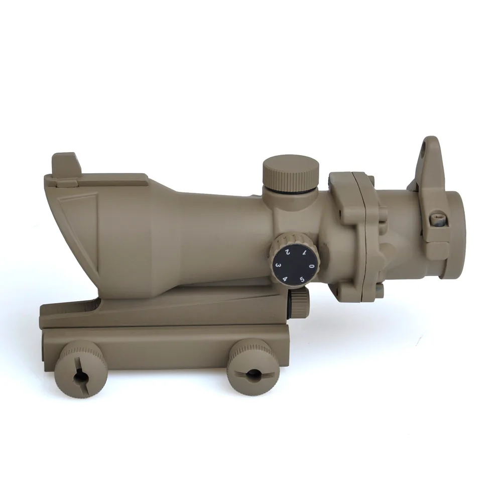 Прицел ACOG Тип 1x32 красный и зеленый точка прицел без маркировки с QD креплением 20 мм