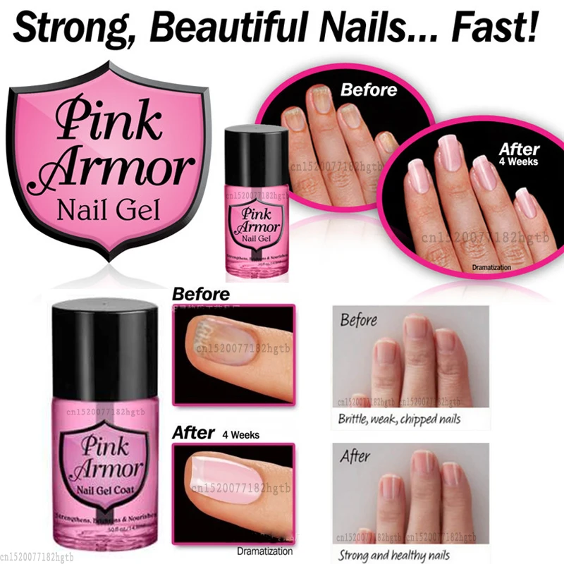 Fancy Armor Nail Gel Growth Formula Treatments Nail Coat Promotes Nail Growth Base Top Coat Nail Tips Primer