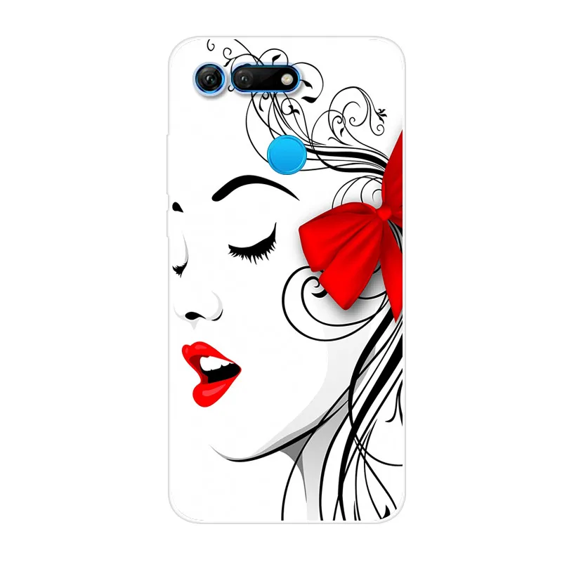 Honor View 20 Case View20 Silicone TPU Phone For Huawei V20 Soft Back Cover 6.4 inch | Мобильные телефоны и аксессуары