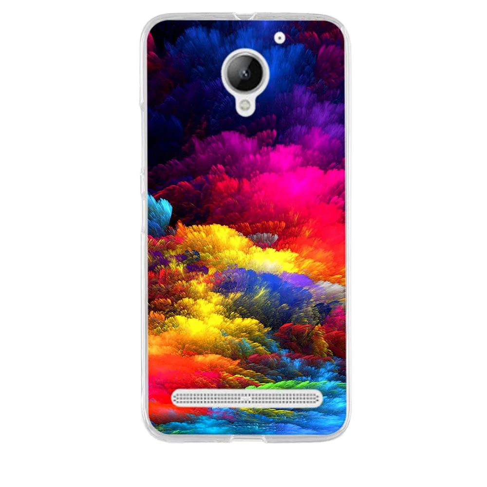 Phone Case For Lenovo Vibe C2 Silicone Painted Coque / Power K10A40 Cover 5.0&quot Soft TPU | Мобильные телефоны и