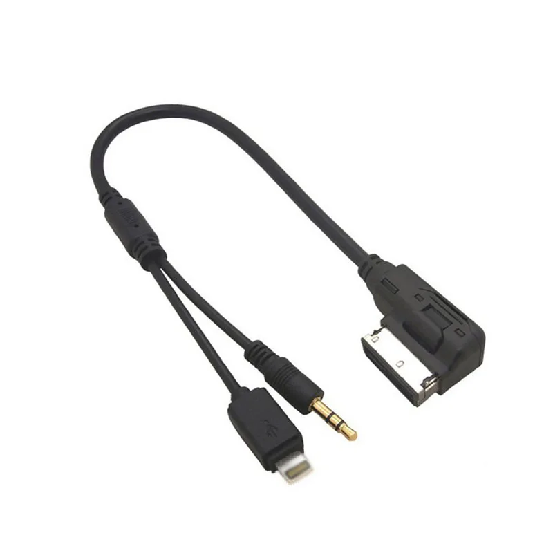 WISENGEAR автомобиля USB кабель Aux для Audi MMI AMI MDI музыка Интерфейс разъем Зарядное