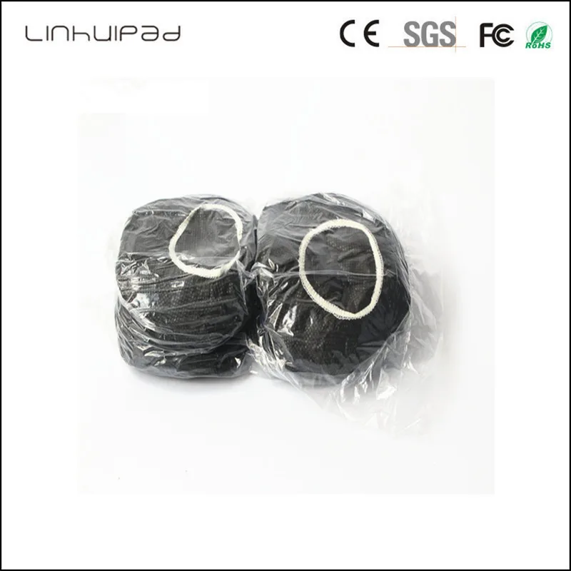 Linhuipad оптовая цена 12 13 см белые нетканые одноразовые гигиенические маски чехол