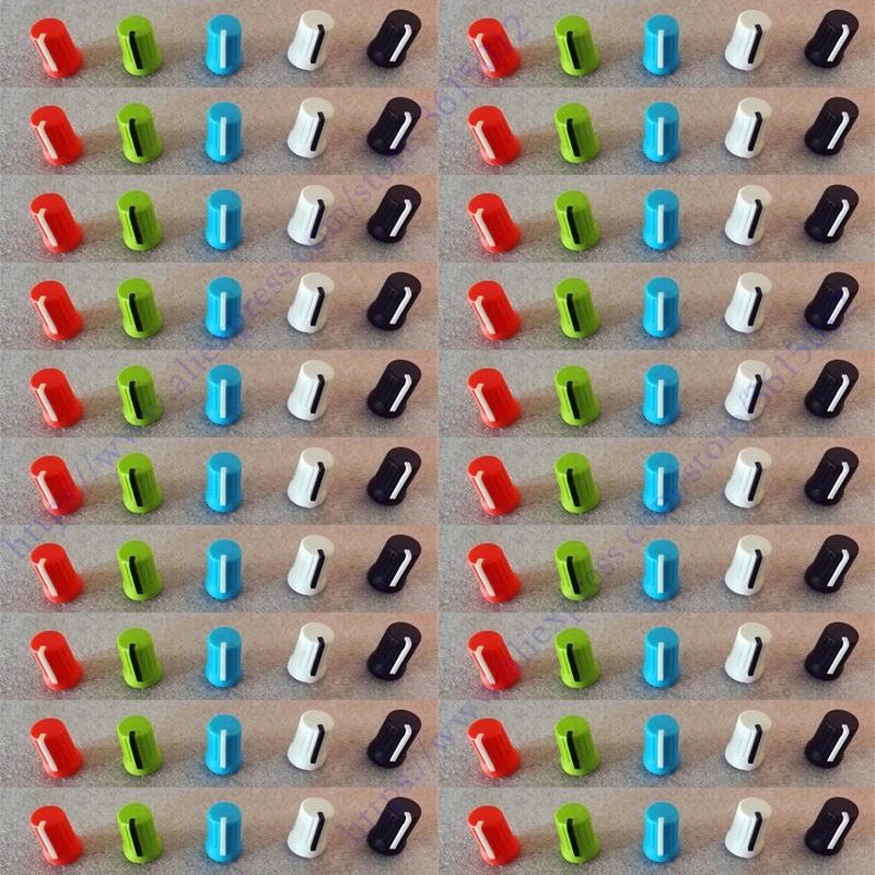 100PC/lot Rotary Control Colorful Knob fit For Pioneer XDJ-RX R1 RZ AERO DJM-T1 S9 DIY DJ | Электроника