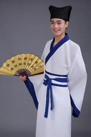2019 Новый Взрослый Детский костюм Китайский Hanfu платье Мужская одежда для