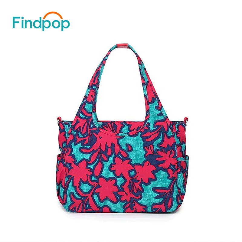 Findpop цветочные сумки для Кроссбоди модные повседневные холщовые через плечо