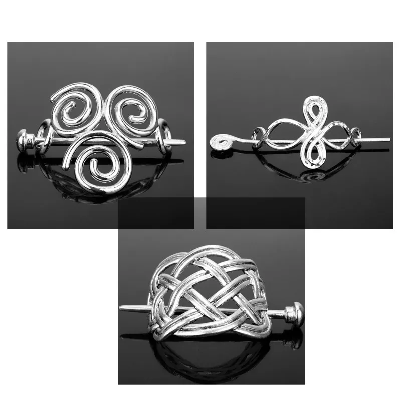 

Vintage Hair Accessories Hairpins Women Celtics Knots Hair Stick Vikings Hair Jewelry Slide Hair Clip