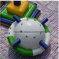 popular water pool toys inflatable floating water gyroscope 2 5m inflatable saturn rocker for sale