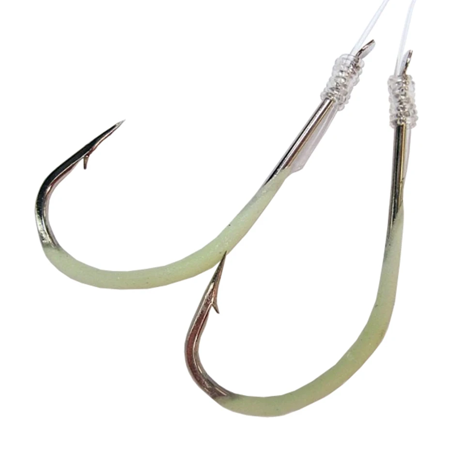 Luminous рыболовный крючок 12-30 # колючей крючки Pesca Рыбная ловля Рыбалка снасти