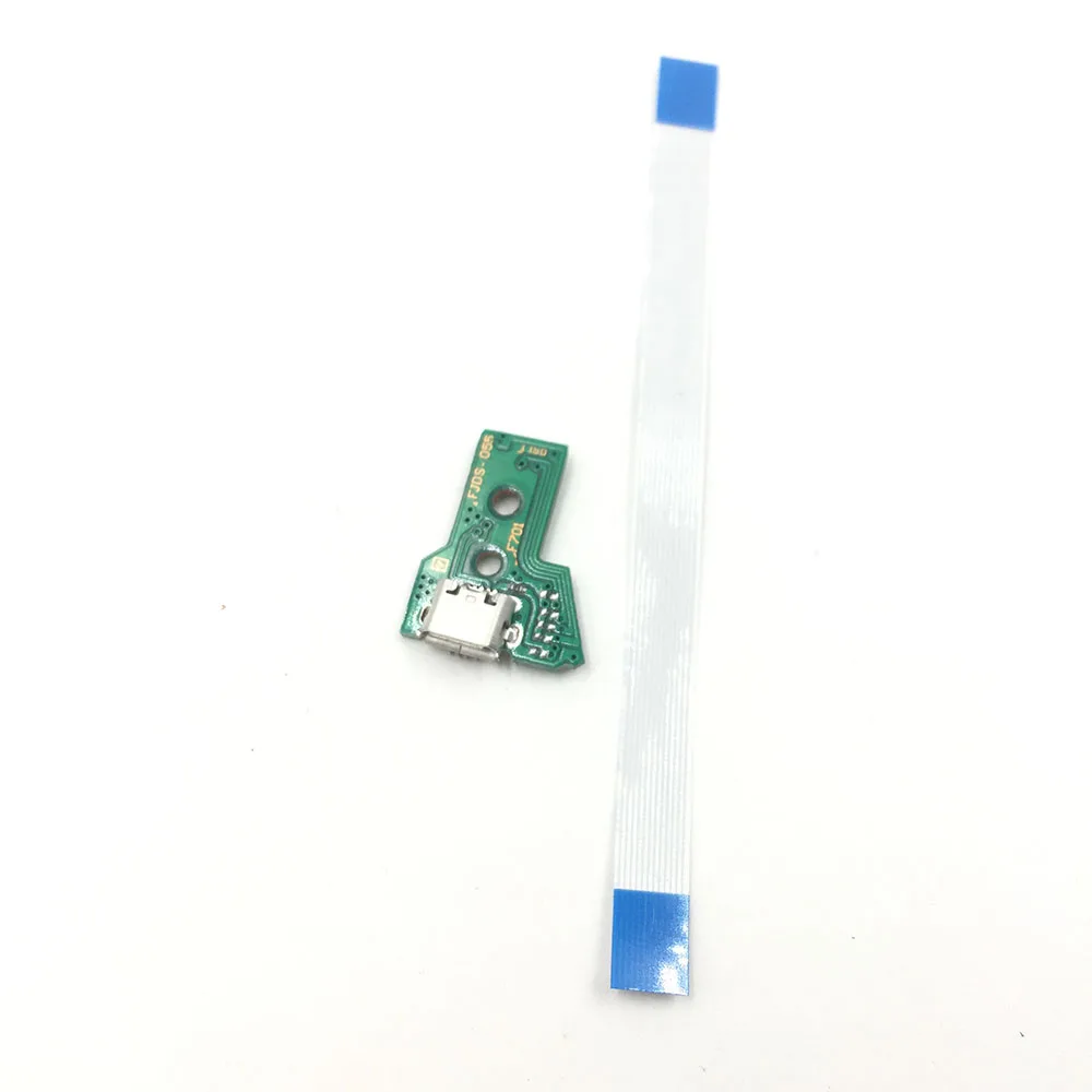 Разъем USB для зарядки контроллера PS4 12 контактов JDS 055|Запасные части| |