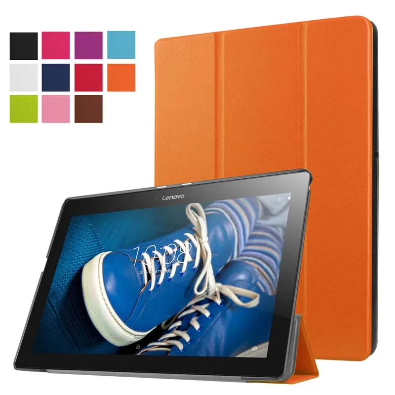 Чехол-книжка для Lenovo Tab 2 X30 X30M X30F TB2-X30F A10-30 из искусственной кожи с магнитной