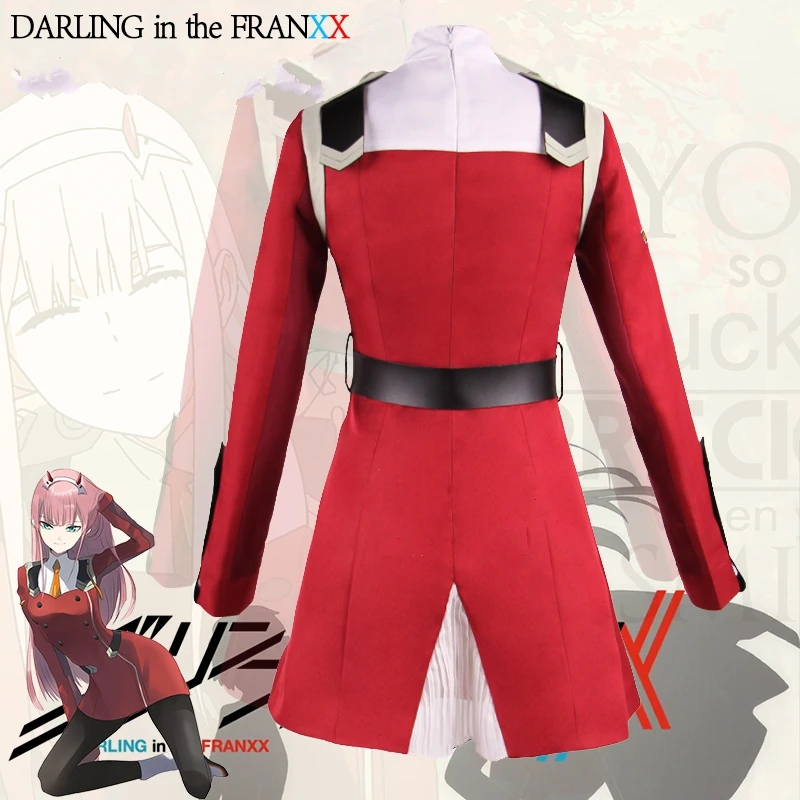 DARLING в FRANXX ноль два платье Костюмы для косплея персонажа аниме косплей костюм