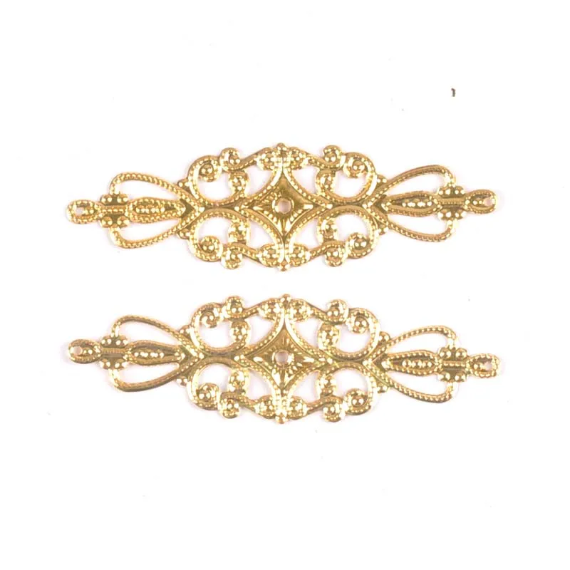 20 шт. смешанные филигранные оболочки соединители металлические изделия