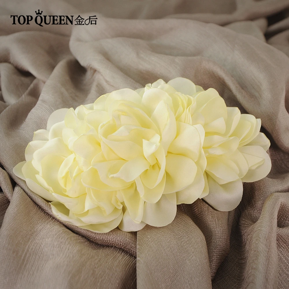 TOPQUEEN HP51 свадебное украшение DIY головной убор Свадебные аксессуары для волос для свадьбы многоцветные цветы Свадебная расческа для волос зажим