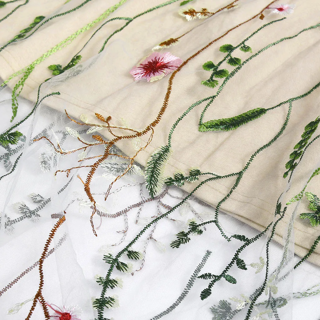 Летнее сексуальное платье 2019 модные платья с вышивкой короткие рукава