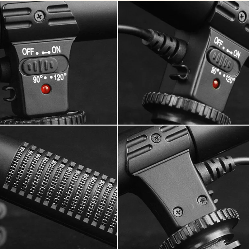 Микрофон для камеры Профессиональный интервьюер ручной проводной микрофон