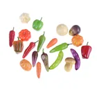 10 шт. 3-4 см искусственные продукты и овощи Детские овощи игрушка фрукты для девочек и мальчиков Кухонные Игрушки Детская кухня миниатюрная