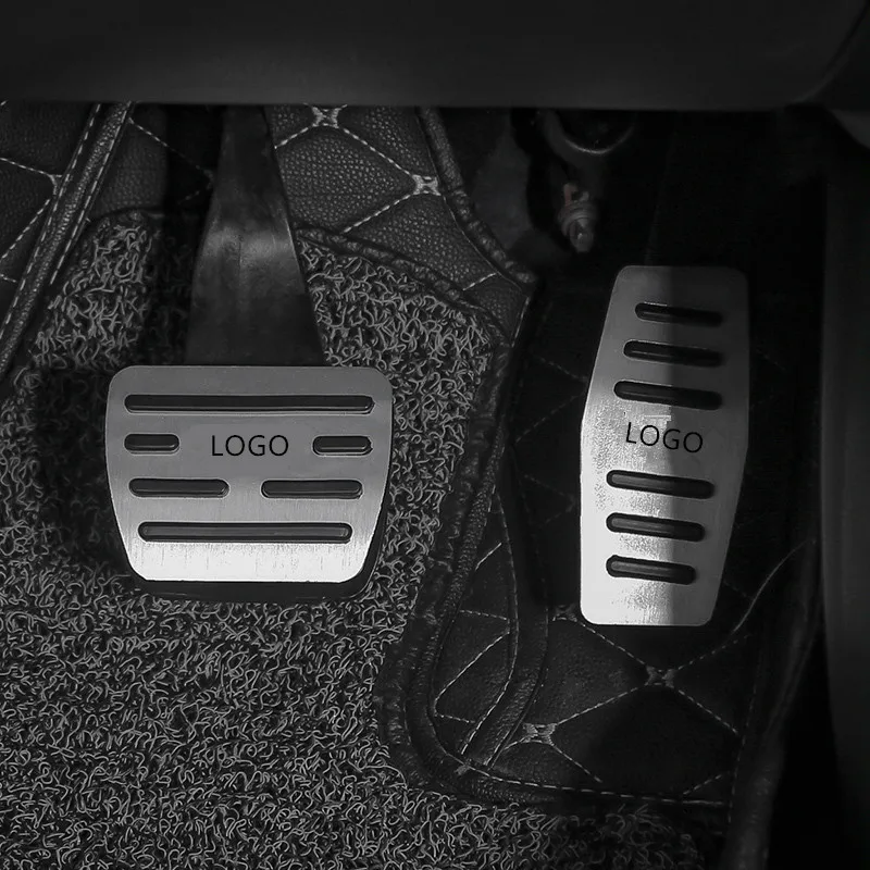 Металлические защитные Автомобильные украшения педаль акселератора тормоза для