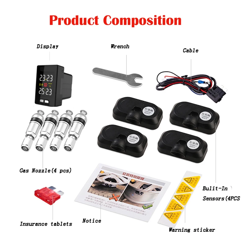 CAREUD TPMS U912 для Nissan Smart Car TPMS система контроля давления в шинах 4 внутренних сенсорных электроники автосигнализации TPMS инструмент