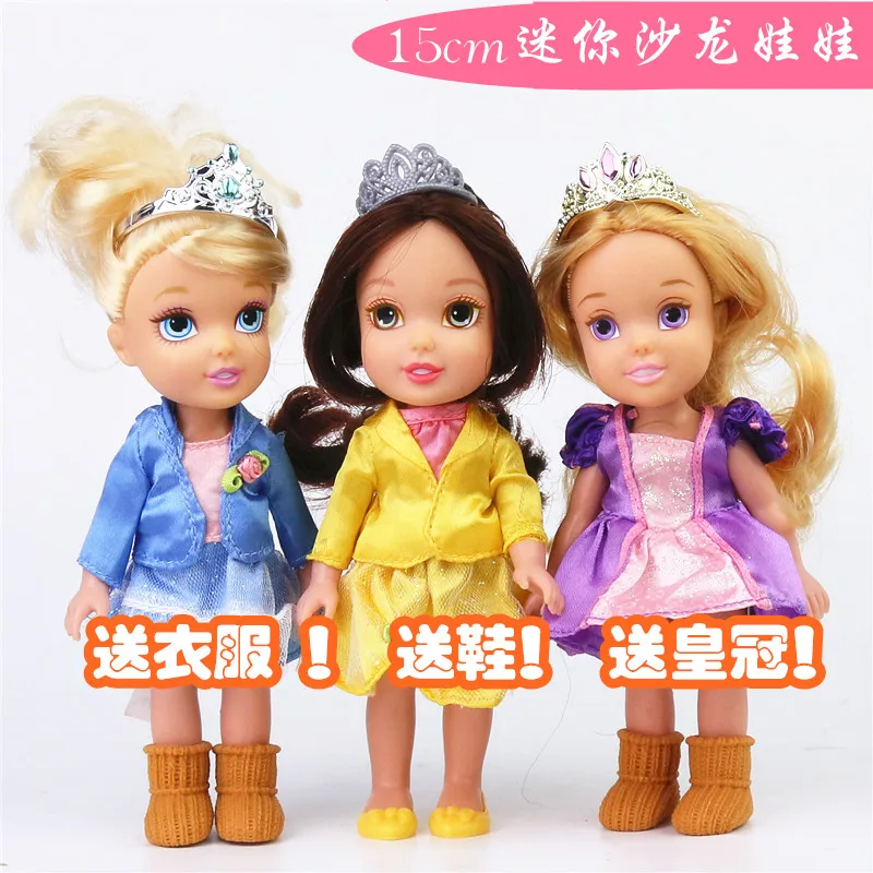 Милый мини салон кукла принцессы Белль Спящая красавица Золушка сделай сам