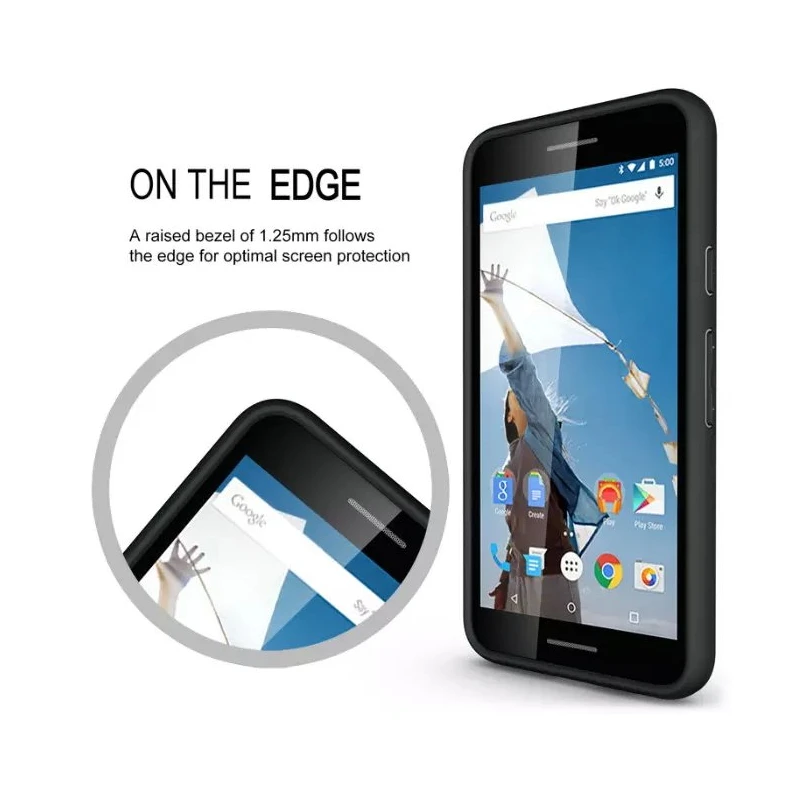 Premium TPU+PC Hybrid Slim Net Stand Back Cover Phone Case for LG Nexus 5X |