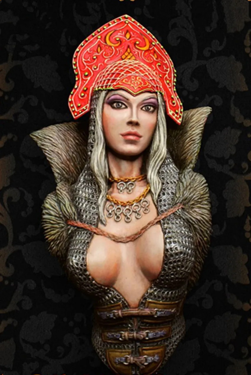 1/9 бюст модельная фигурка из смолы комплект нераскрашенный/BUST295 | Игрушки и хобби
