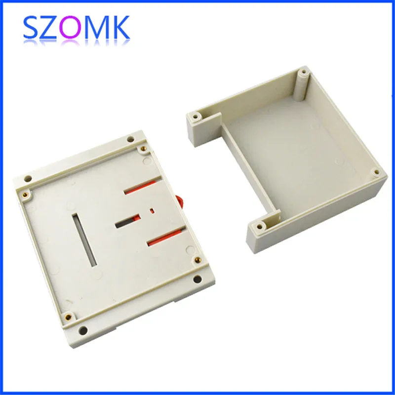 Din-рейка электроники корпус pcb коробка szomk оборудование розетка (1 шт.) 115*90*40 мм