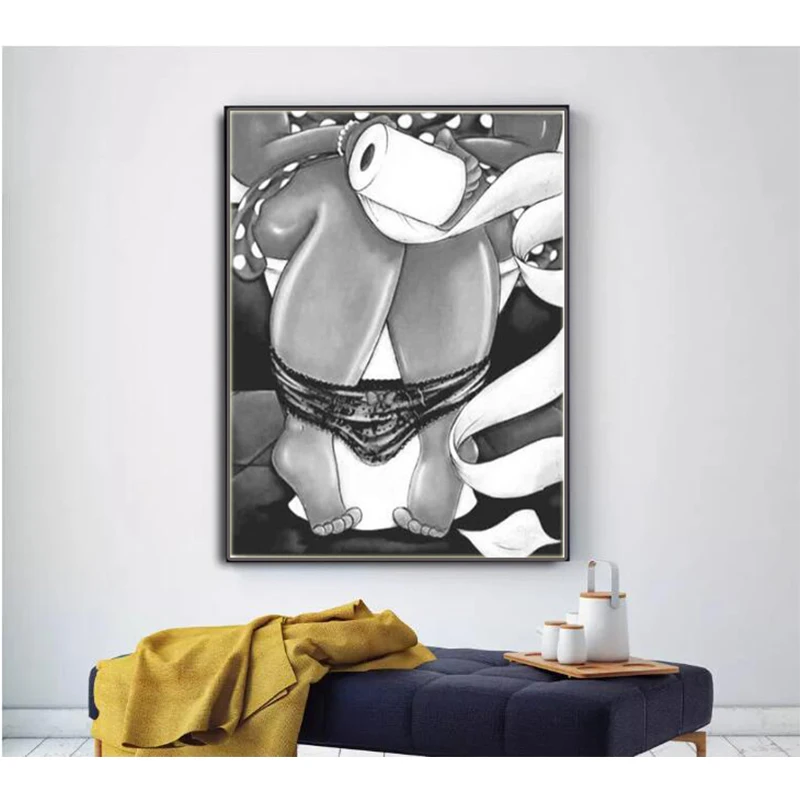 Алмазная 5D картина унитаз с полными квадратными/круглыми стразами вышивка