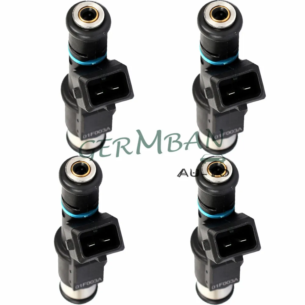 4 шт./лот Топливная форсунка подходит для peugeot 206 307 406 407 607 806 807 Citroen C4 C5 C8 уклонение от нервный Xsara 2,0 No# 01F003A 1984E2